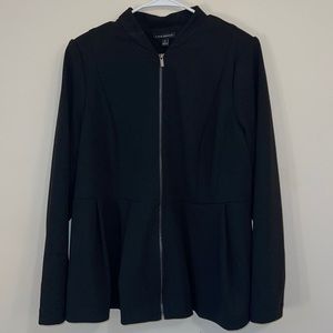 Plus Size Peplum Black Jacket!